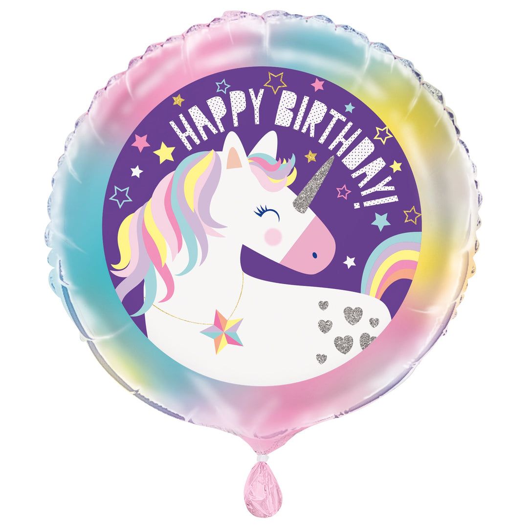 Unicorn Party Bundle: Foil & Latex Balloons - Instant Joy in One Box!