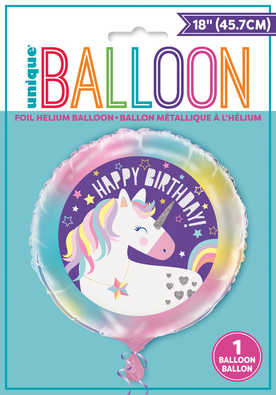Unicorn Party Bundle: Foil & Latex Balloons - Instant Joy in One Box!