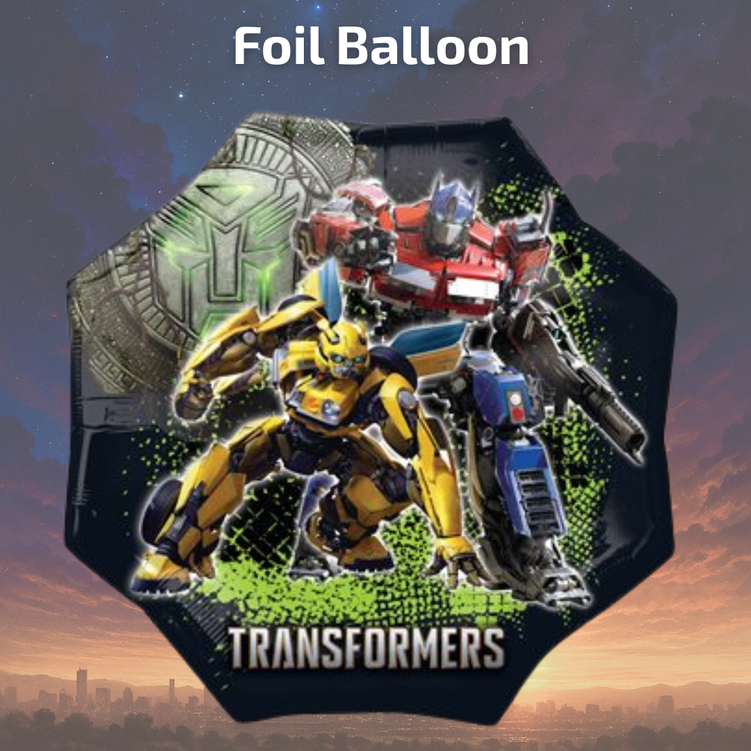 Transformers Party Bundle: Balloons & Unbeatable Joy - Instant Fun!