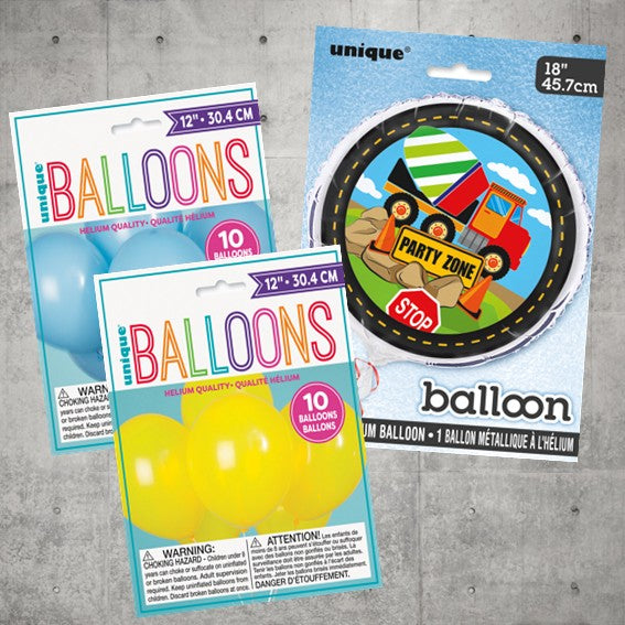 Construction Birthday Party Bundle - Effortless Fun & Official Licensed!