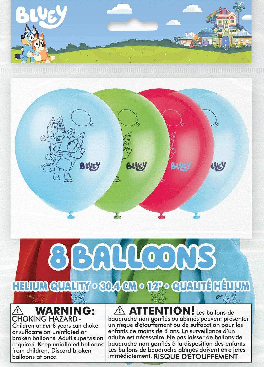 Bluey Birthday Party Bundle - Foil & Latex Balloons - Ultimate Fun Package!