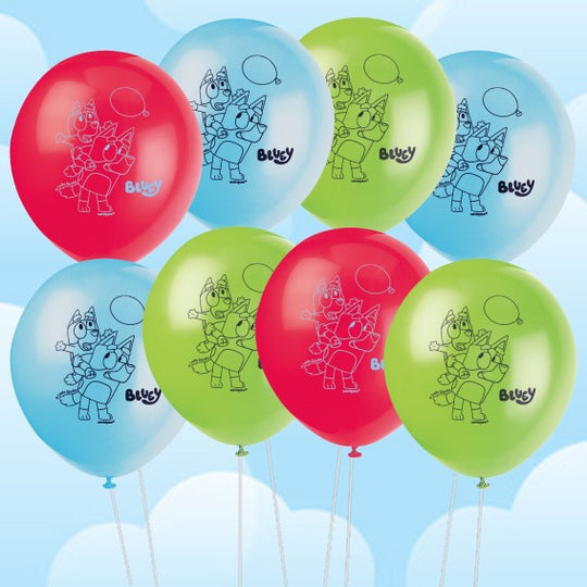 Bluey Birthday Party Bundle - Foil & Latex Balloons - Ultimate Fun Package!