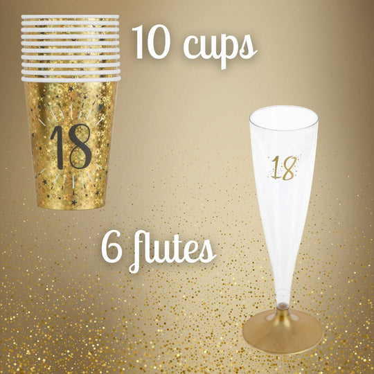 Glamourous 18th Birthday Party Bundle - Effortless Celebration Awaits!