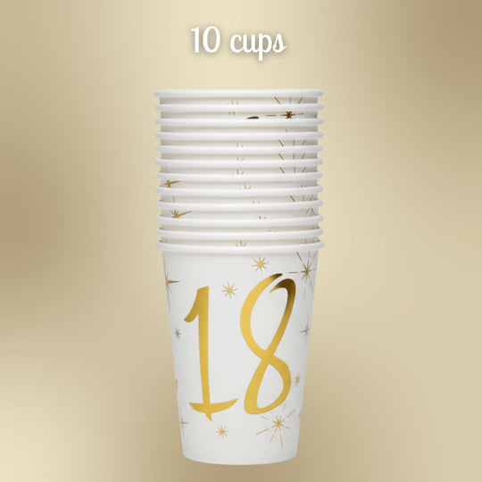 18th Birthday Gold Party Bundle - Effortless Celebration Awaits!