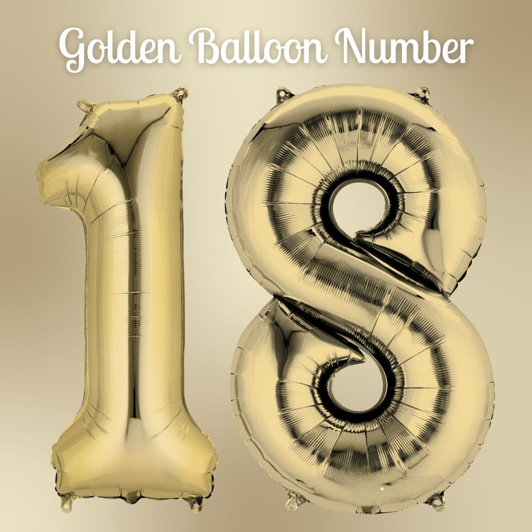 Gold 18th Birthday Party Bundle - Ultimate Celebration Made Easy!