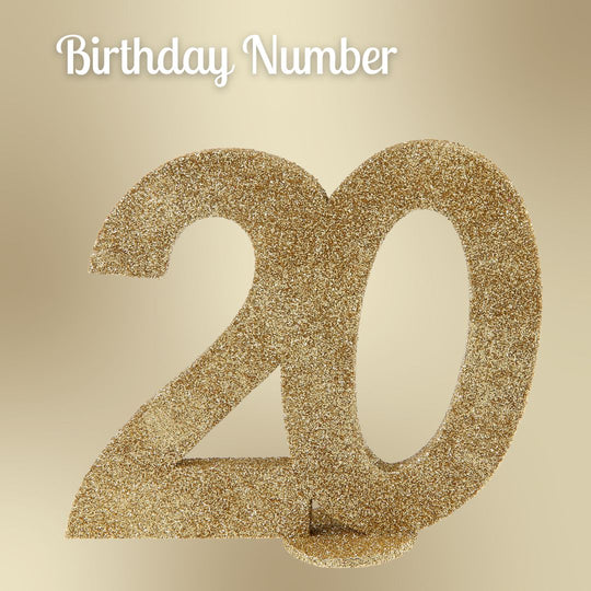 20th Birthday Gold Party Bundle: Effortless Celebration Awaits!