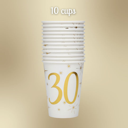 30th Birthday Gold Party Bundle - Effortless Celebration Awaits!