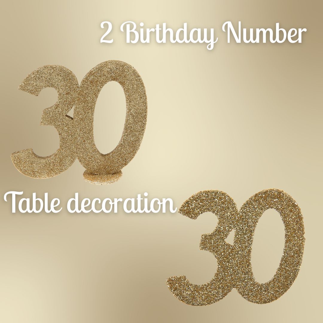 30th Birthday Gold Party Bundle - Ultimate Celebration Solution!