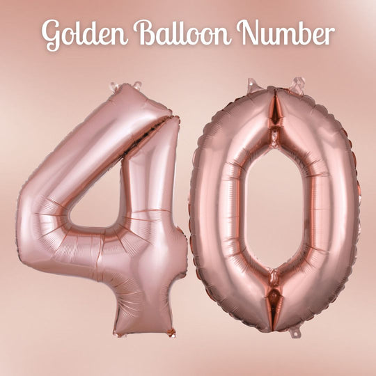 Rose Gold 40th Birthday Bundle - Ultimate Party Solution Awaits!
