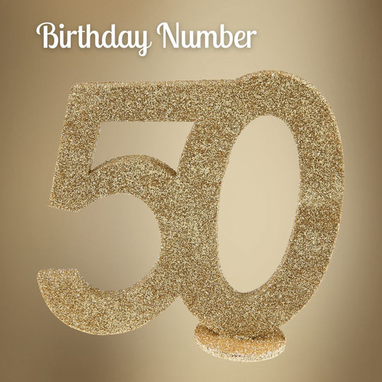 Shining Gold 50th Birthday Party Bundle - Effortless Celebration!