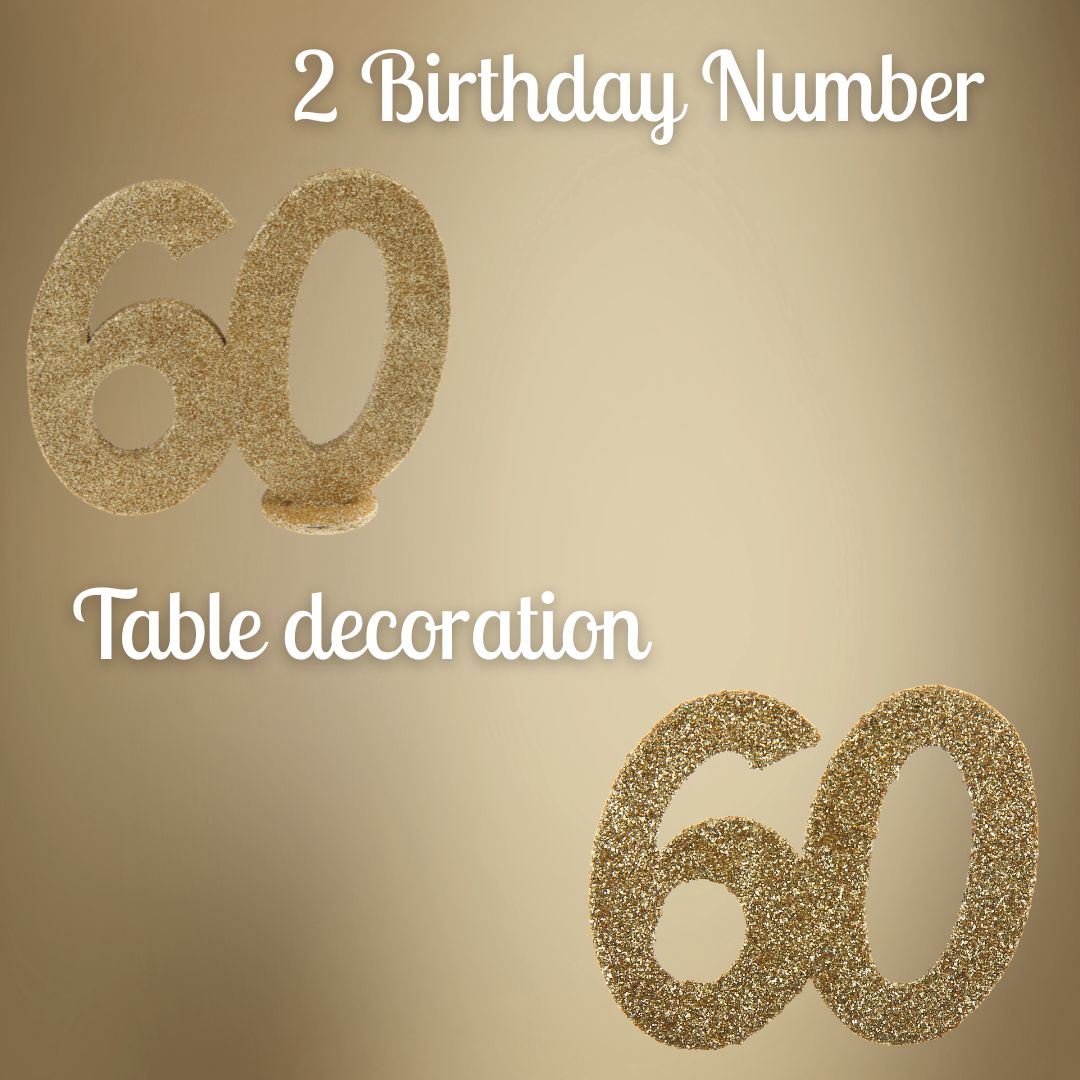 60th Birthday Gold Party Bundle – Unbeatable Value for Effortless Fun