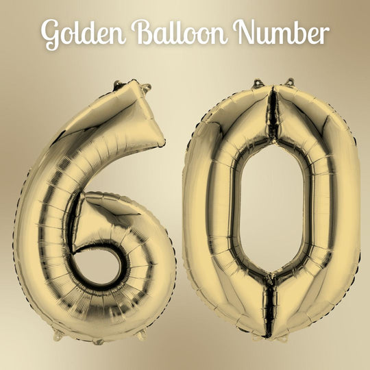 60th Birthday Gold Party Bundle - Effortless Celebration Solution!