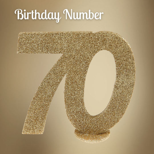 70th Birthday Party Bundle: Shining Gold Essentials for Unforgettable Celebrations!