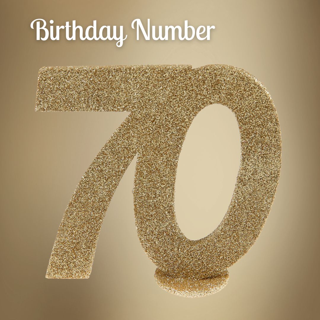 70th Birthday Party Bundle: Shining Gold Essentials for Unforgettable Celebrations!