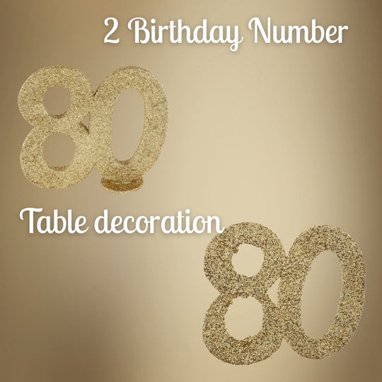 Shining Gold 80th Birthday Party Bundle - Ultimate Celebration Solution!