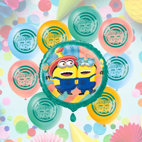 Despicable Me Party Bundle - 9 Official Supplies for Ultimate Fun!