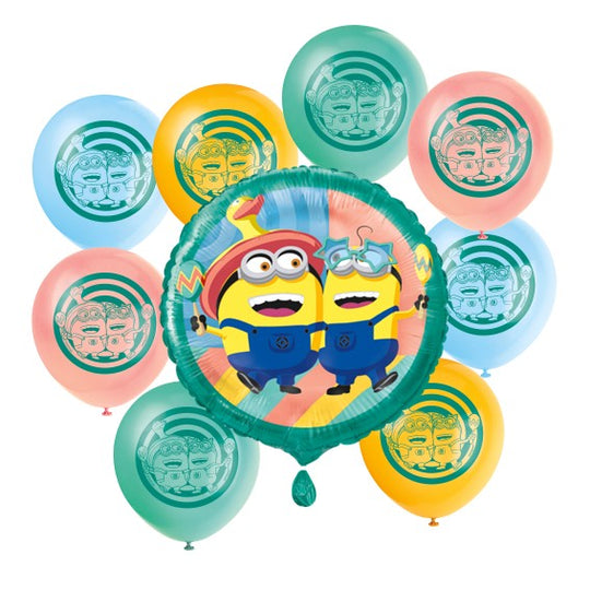 Despicable Me Party Bundle - 9 Official Supplies for Ultimate Fun!