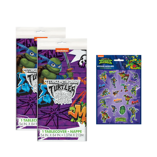 Teenage Mutant Ninja Turtles Party Bundle – Effortless Fun Awaits!