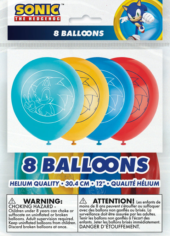 Sonic Party Bundle: Foil & Latex Balloons - Joy in Every Box!