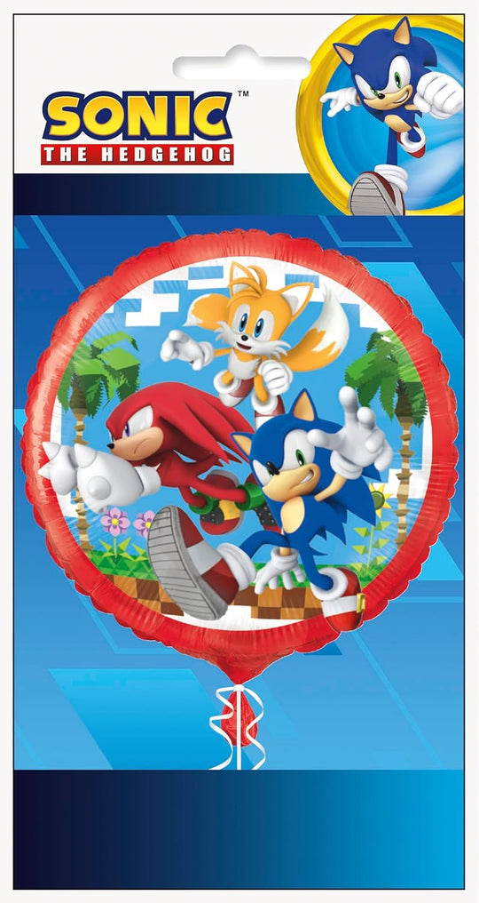 Sonic Party Bundle: Foil & Latex Balloons - Joy in Every Box!
