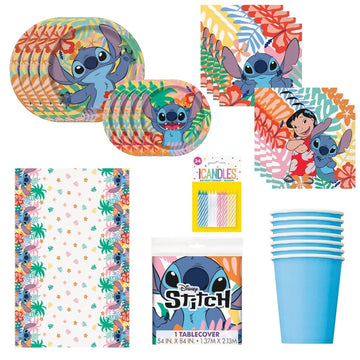 Prêt-à-fêter Lilo et Stitch – Fournitures complètes pour célébrations joyeuses!