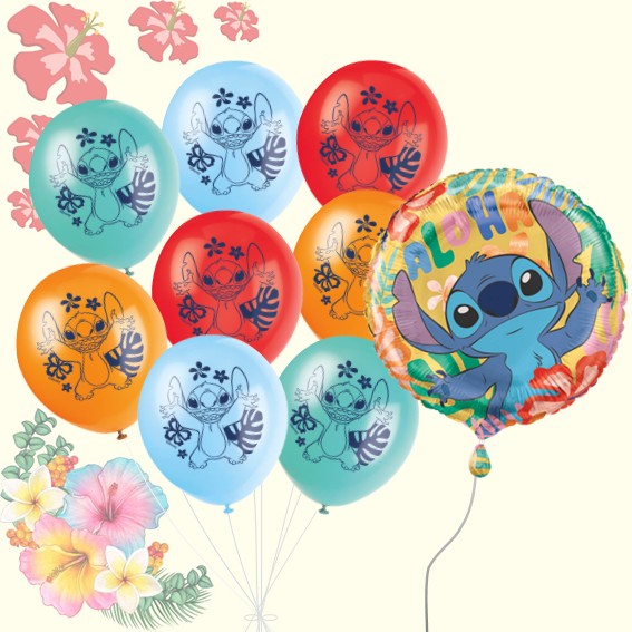 Lilo and Stitch Party Bundle: Balloons for Instant Celebration Joy!