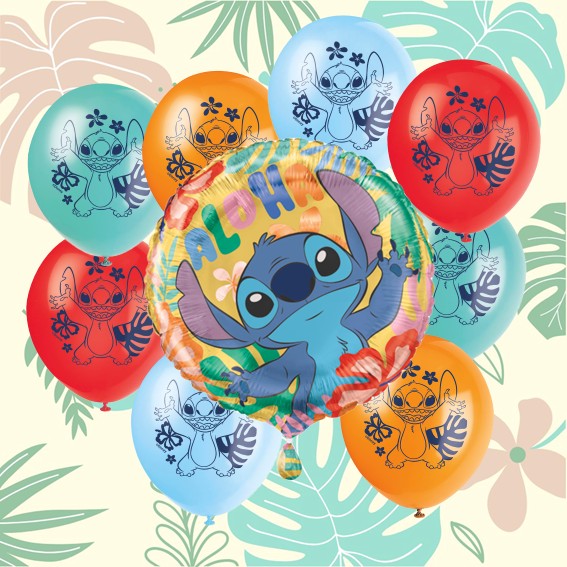 Lilo and Stitch Party Bundle: Balloons for Instant Celebration Joy!