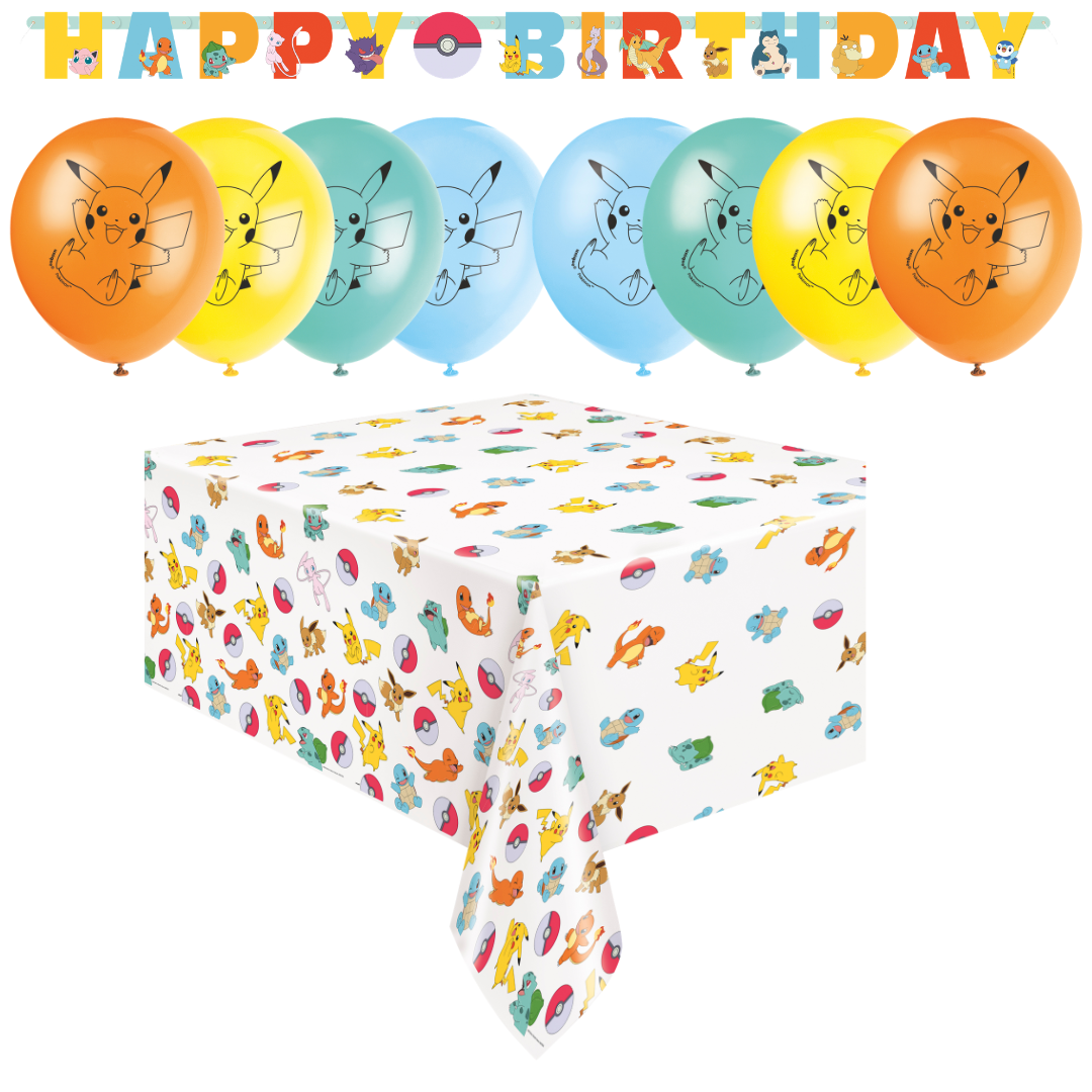 Ultimate Pokemon Party Bundle: Unbeatable Fun for Birthday Joy!