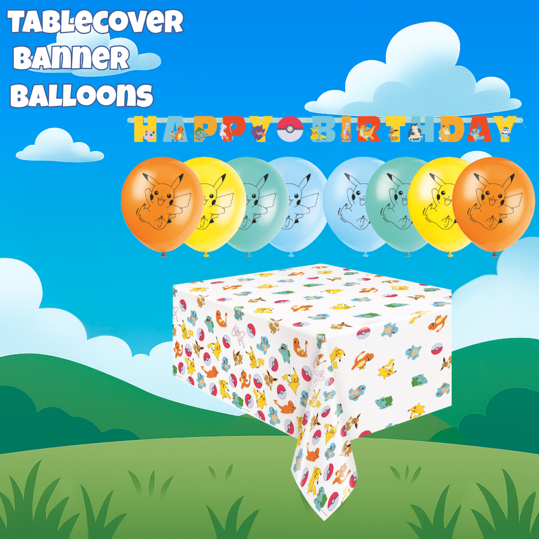 Ultimate Pokemon Party Bundle: Unbeatable Fun for Birthday Joy!