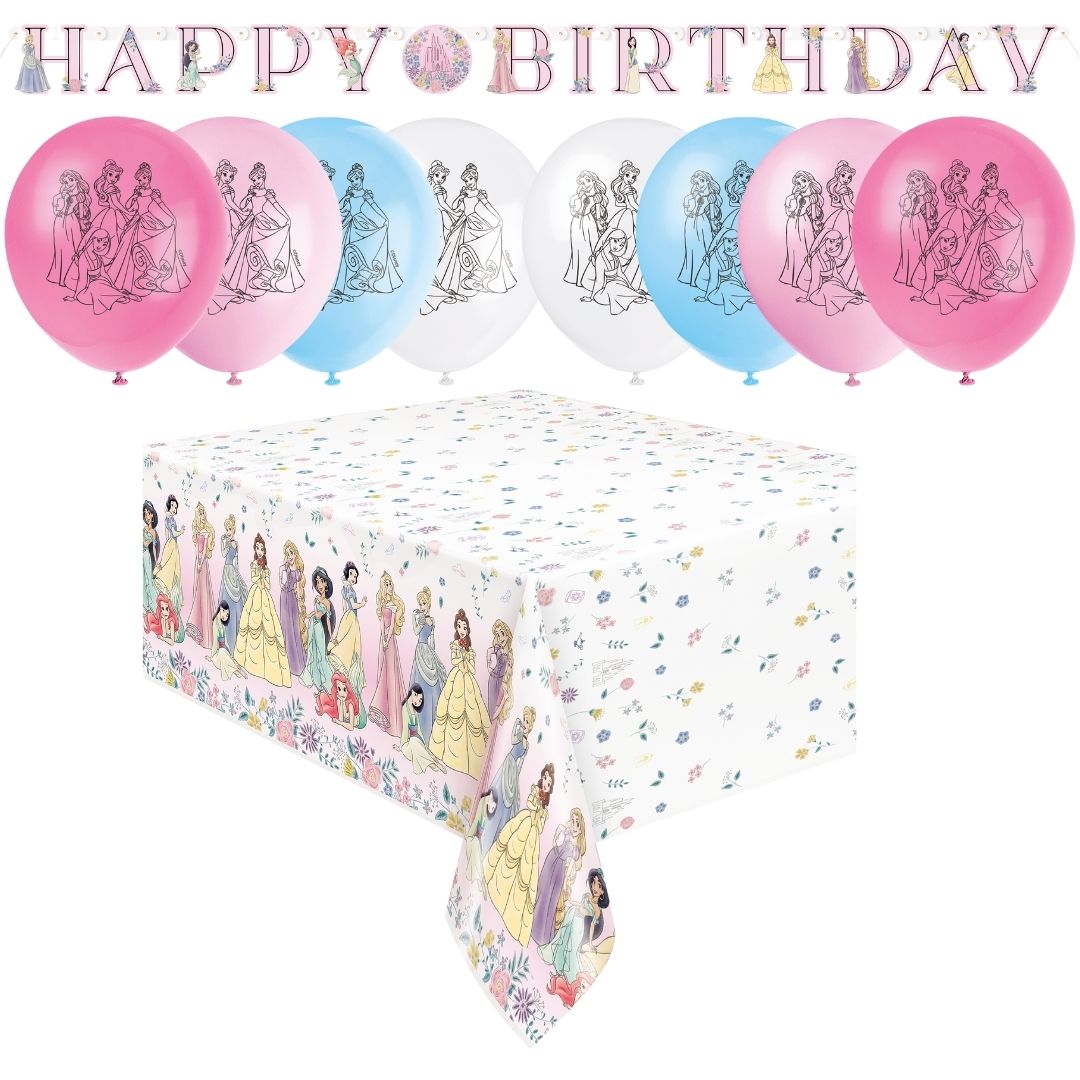Disney Princesses 2 Party Bundle: Effortless Planning, Fun Included!