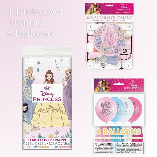 Disney Princesses 2 Party Bundle: Effortless Planning, Fun Included!