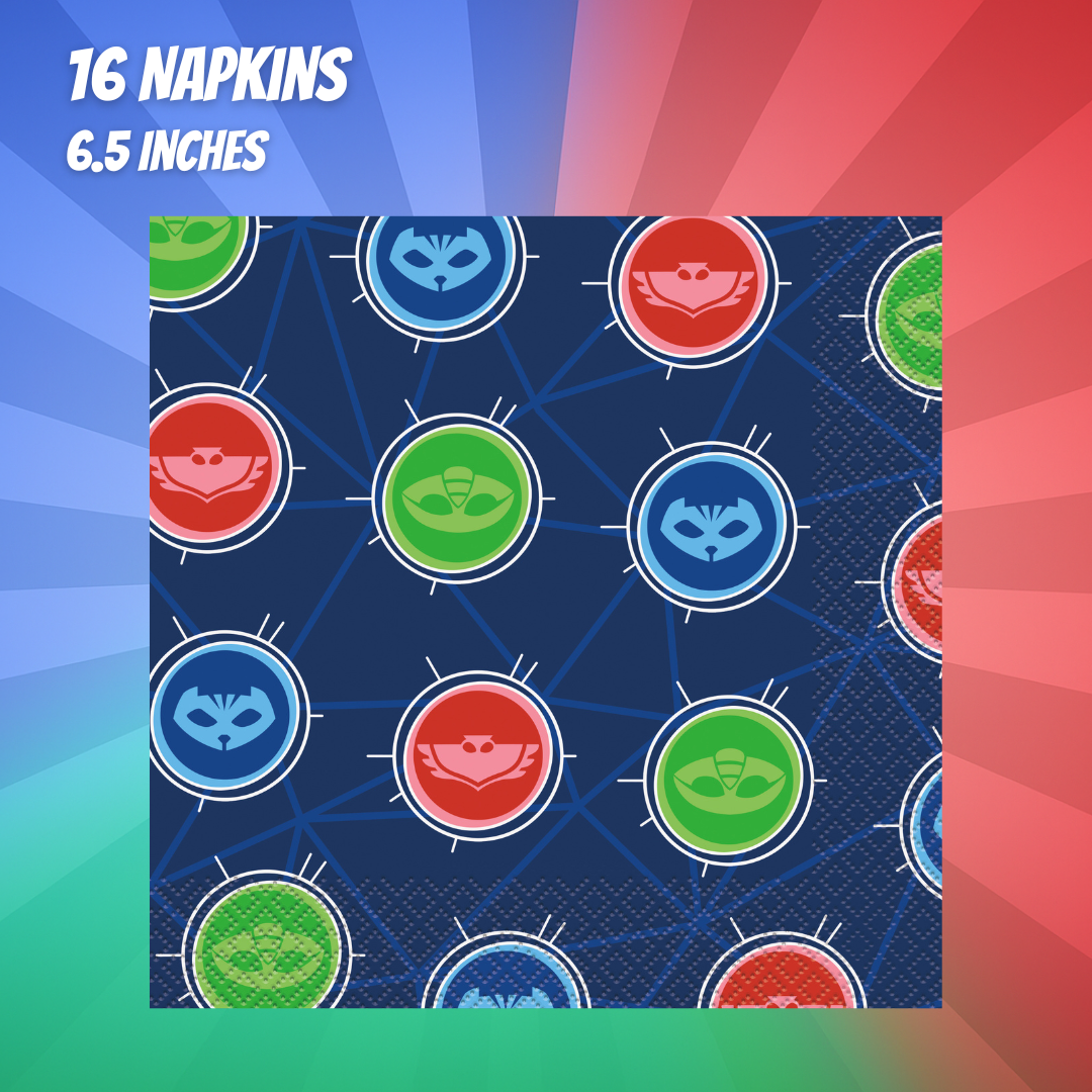 PJ Masks Party Supplies Bundle - Effortless Fun for Unforgettable Birthdays!