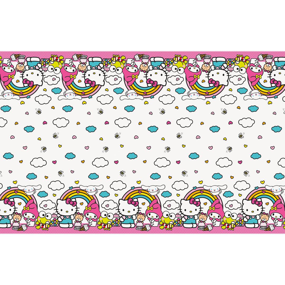 Hello Kitty Party Bundle: Plates, Napkins & Tablecloth - Celebrate with Joy!