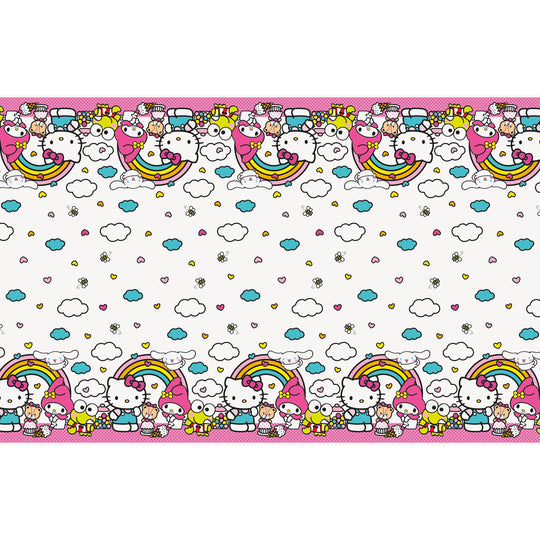 Hello Kitty Party Bundle: Plates, Napkins & Tablecloth - Celebrate with Joy!