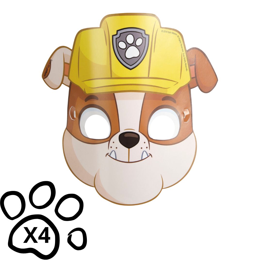 Paw Patrol Party Bundle - Games & Masks for Effortless Fun!