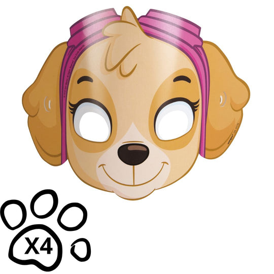 Paw Patrol Party Bundle - Games & Masks for Effortless Fun!