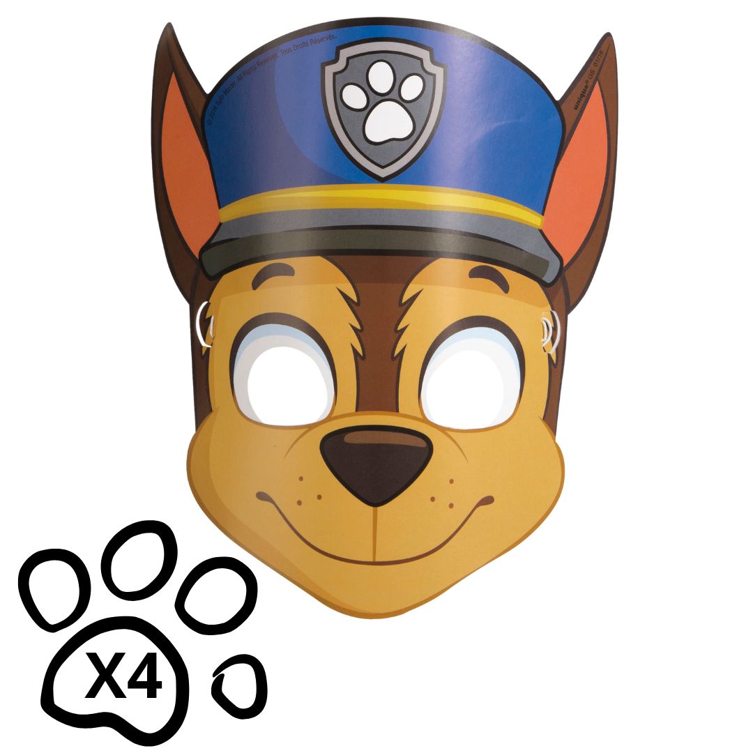 Paw Patrol Party Bundle - Games & Masks for Effortless Fun!