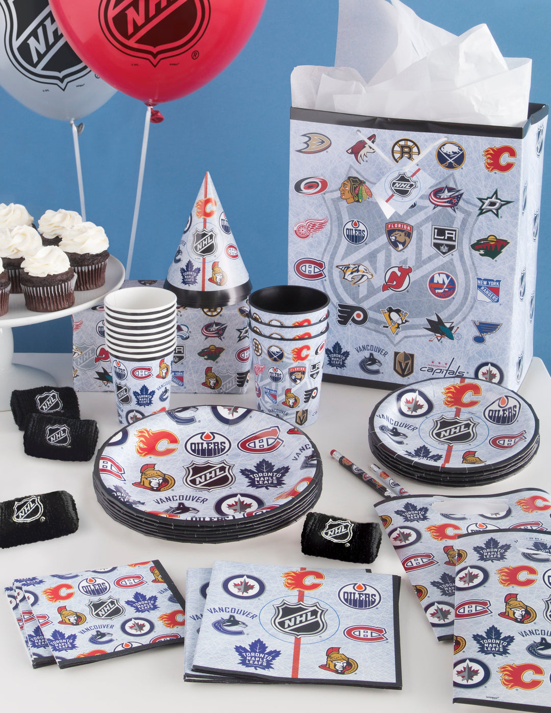 NHL Party Bundle: 85 Essential Supplies for Effortless Fun!