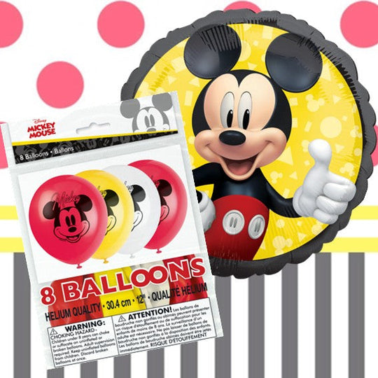 Mickey Mouse Party Bundle: 9 Essential Supplies for Instant Fun!