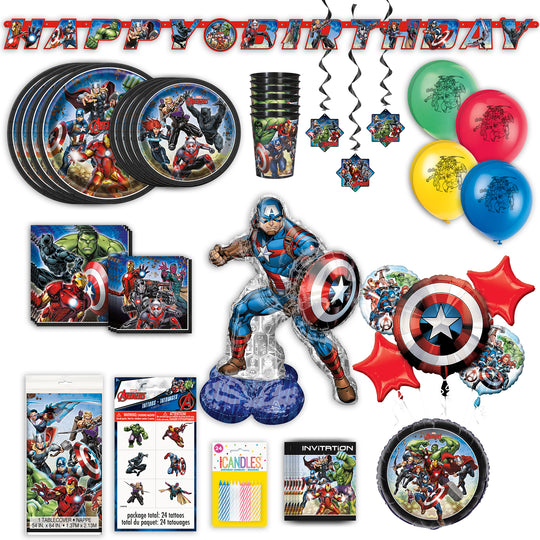 Ultimate Avengers Party Package: All-in-One Solution for Fun-Filled Birthdays!