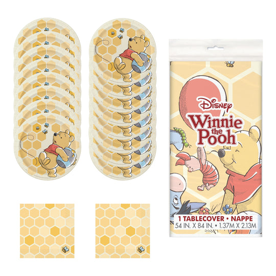 Ultimate Winnie the Pooh Party Bundle - All-in-One Fun for 16 Guests