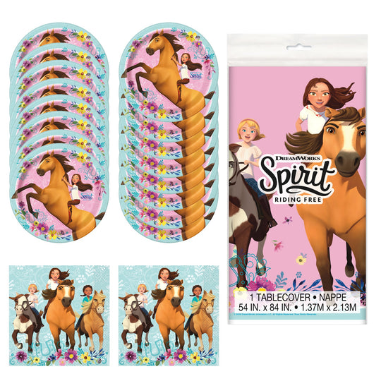 Spirit Riding Party Spirit Riding Free Themed Party Supplies Bundle for 16 Guests – Momentko